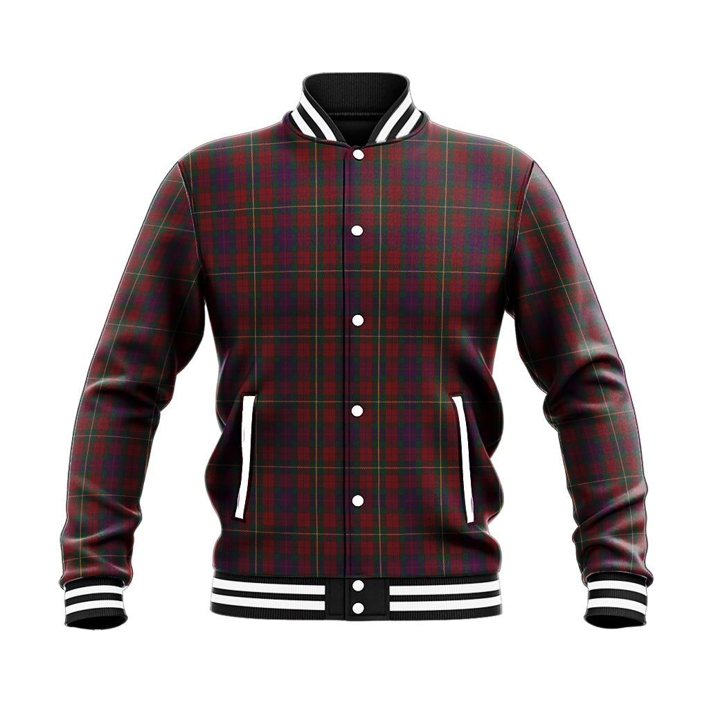 Clare County Ireland Tartan Baseball Jacket - Tartan Vibes Clothing