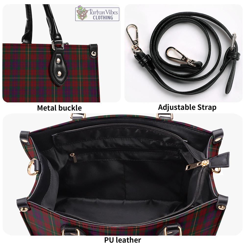 Tartan Vibes Clothing Clare County Ireland Tartan Luxury Leather Handbags