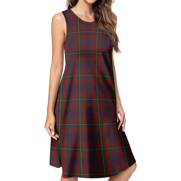 Clare County Ireland Tartan Womens Casual Dresses - Tartanvibesclothing