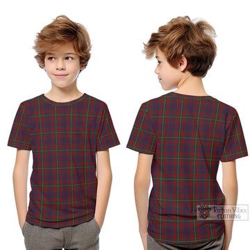 Clare County Ireland Tartan Kid T-Shirt