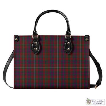 Tartan Vibes Clothing Clare County Ireland Tartan Luxury Leather Handbags
