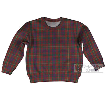 Clare County Ireland Tartan Kid Ugly Sweater
