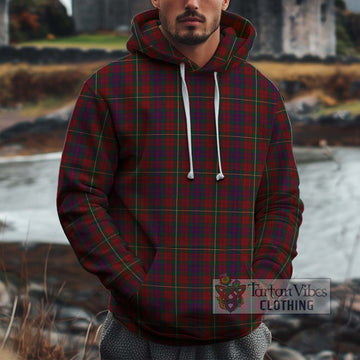 Clare County Ireland Tartan Cotton Hoodie Pullover Hoodie XS - Tartan Vibes Clothing