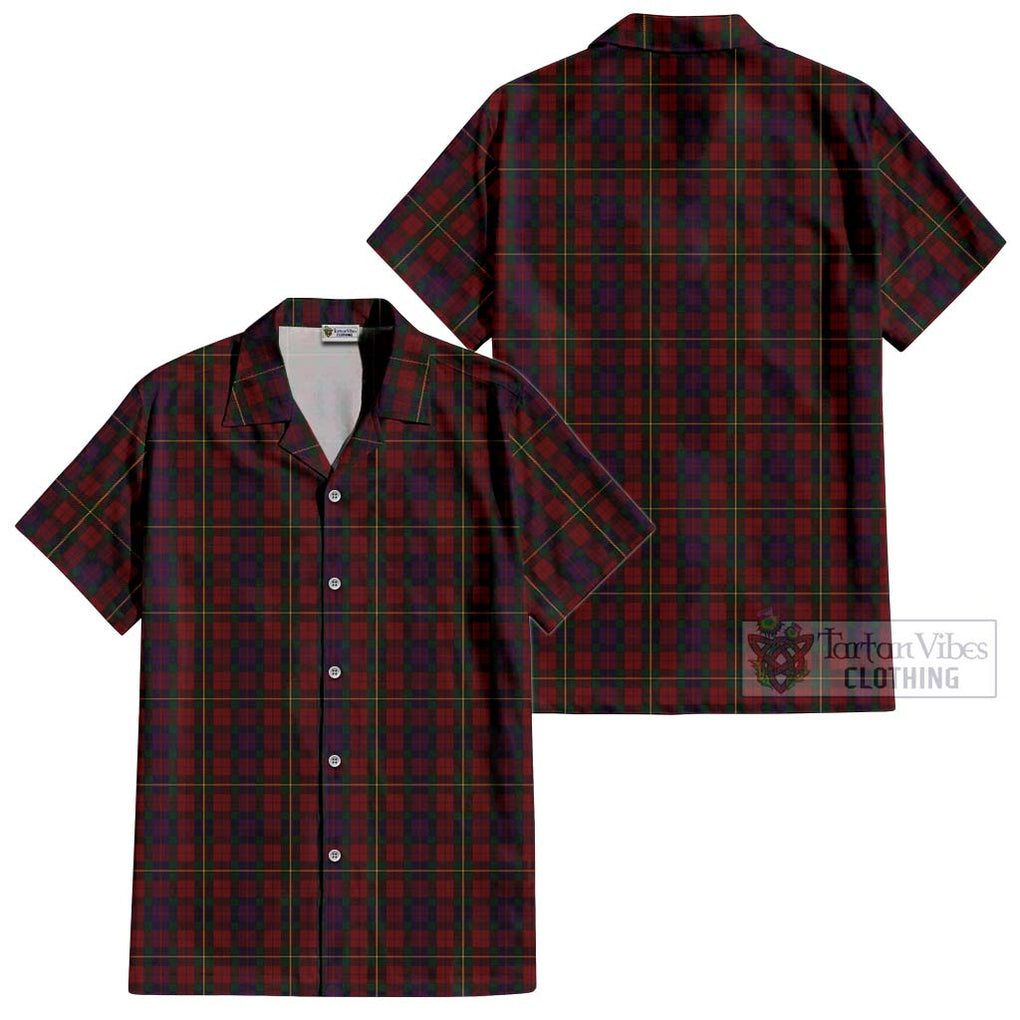Clare County Ireland Tartan Cotton Hawaiian Shirt - Tartan Vibes Clothing
