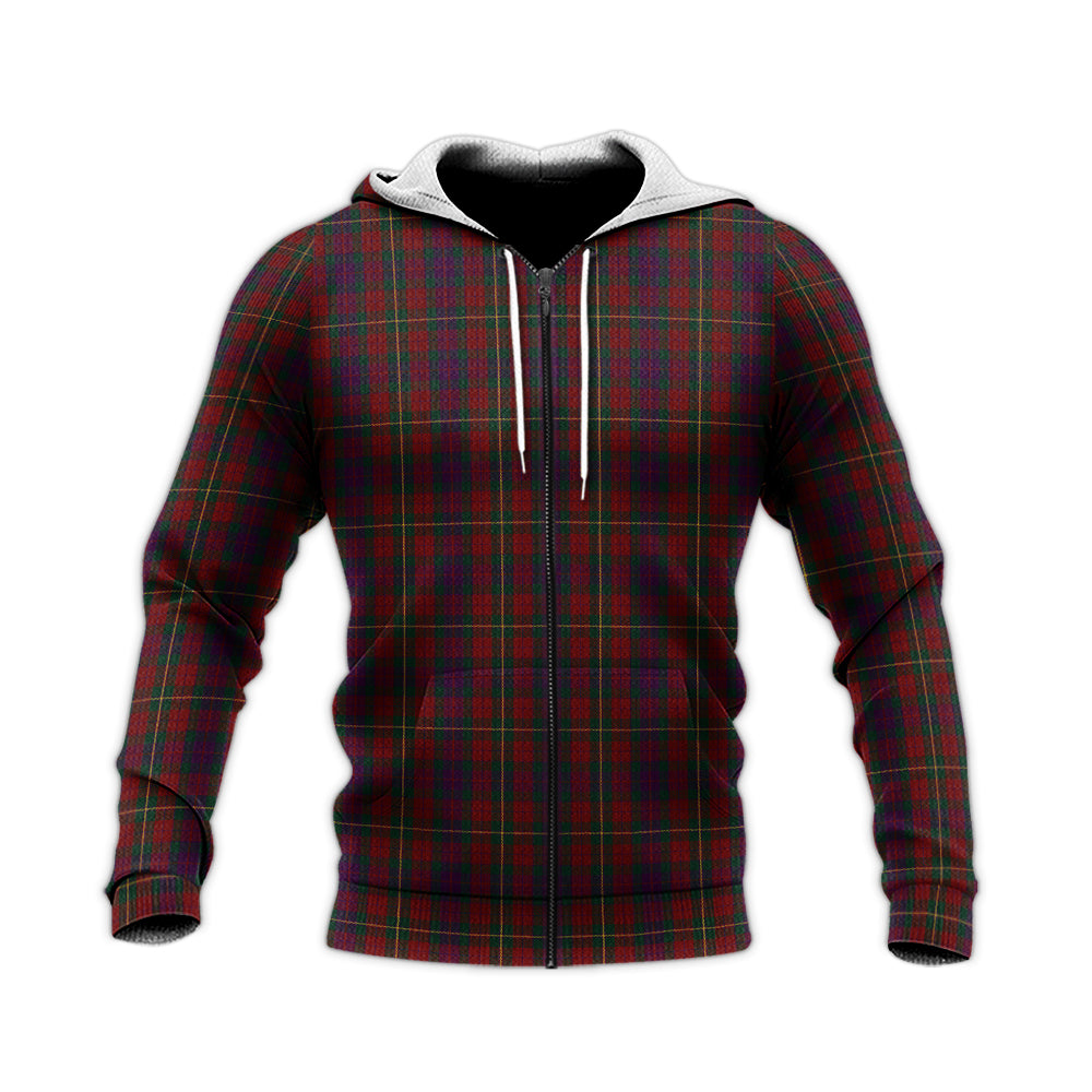 Clare County Ireland Tartan Knitted Hoodie - Tartan Vibes Clothing