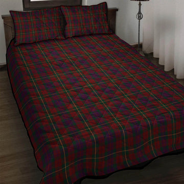 Clare County Ireland Tartan Quilt Bed Set - Tartan Vibes Clothing