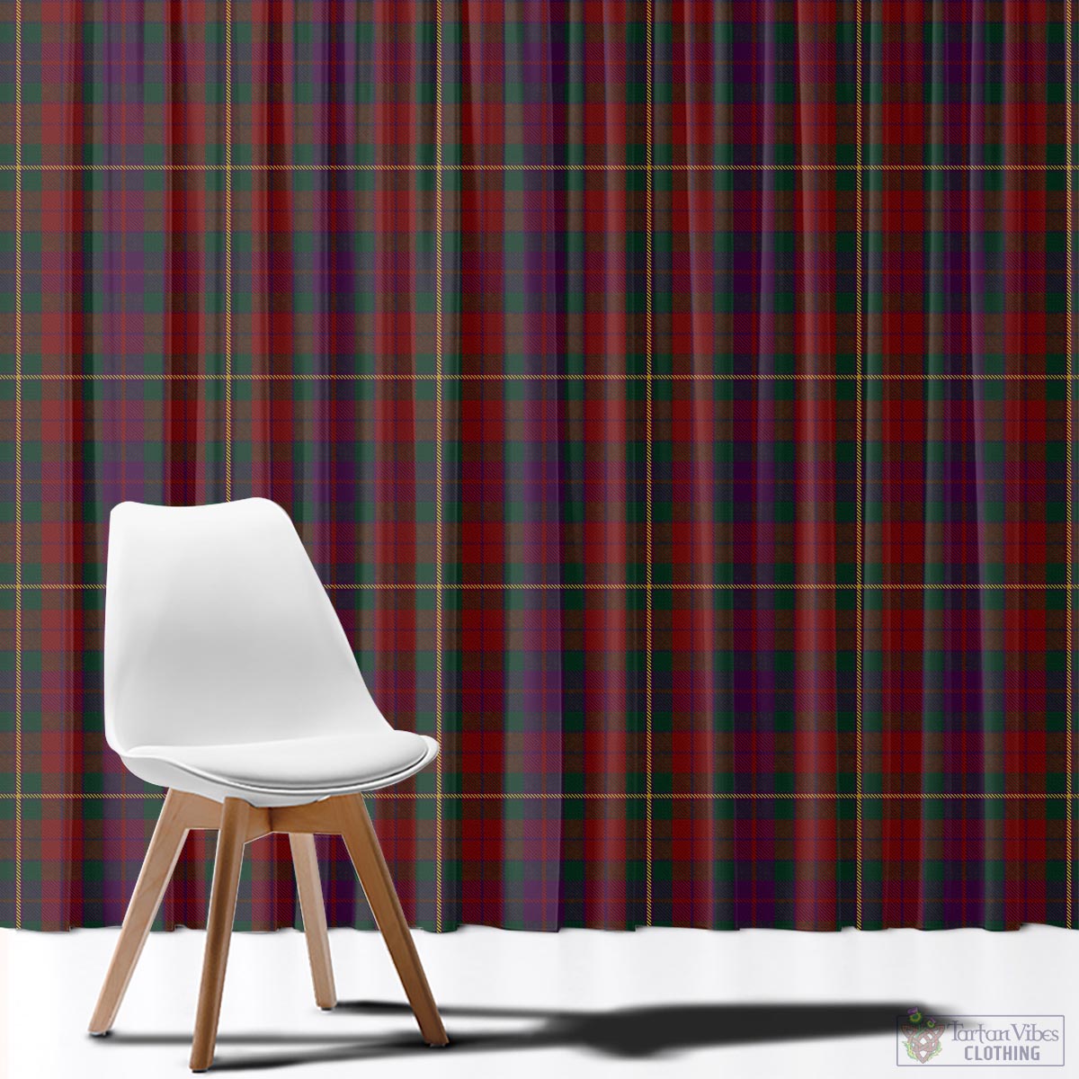 Clare County Ireland Tartan Window Curtain