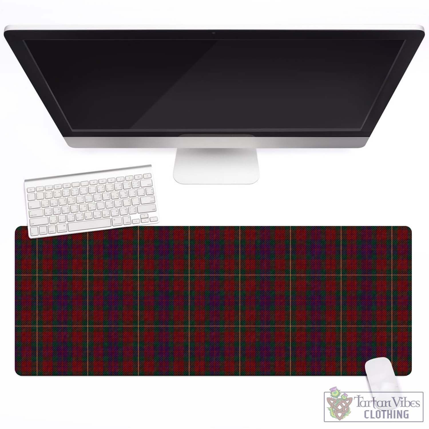 Tartan Vibes Clothing Clare County Ireland Tartan Mouse Pad