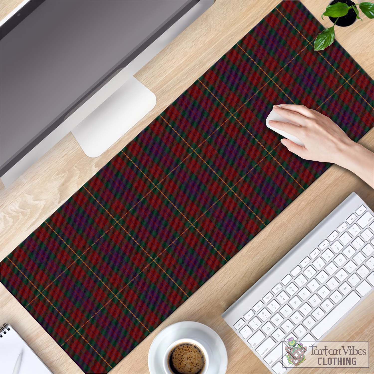 Tartan Vibes Clothing Clare County Ireland Tartan Mouse Pad
