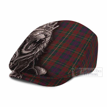 Clare County Ireland Tartan Flat Cap, Jeff Cap Roaring Lion Heritage