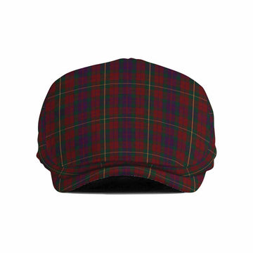 Clare County Ireland Tartan Jeff Cap, Tartan Flat Cap