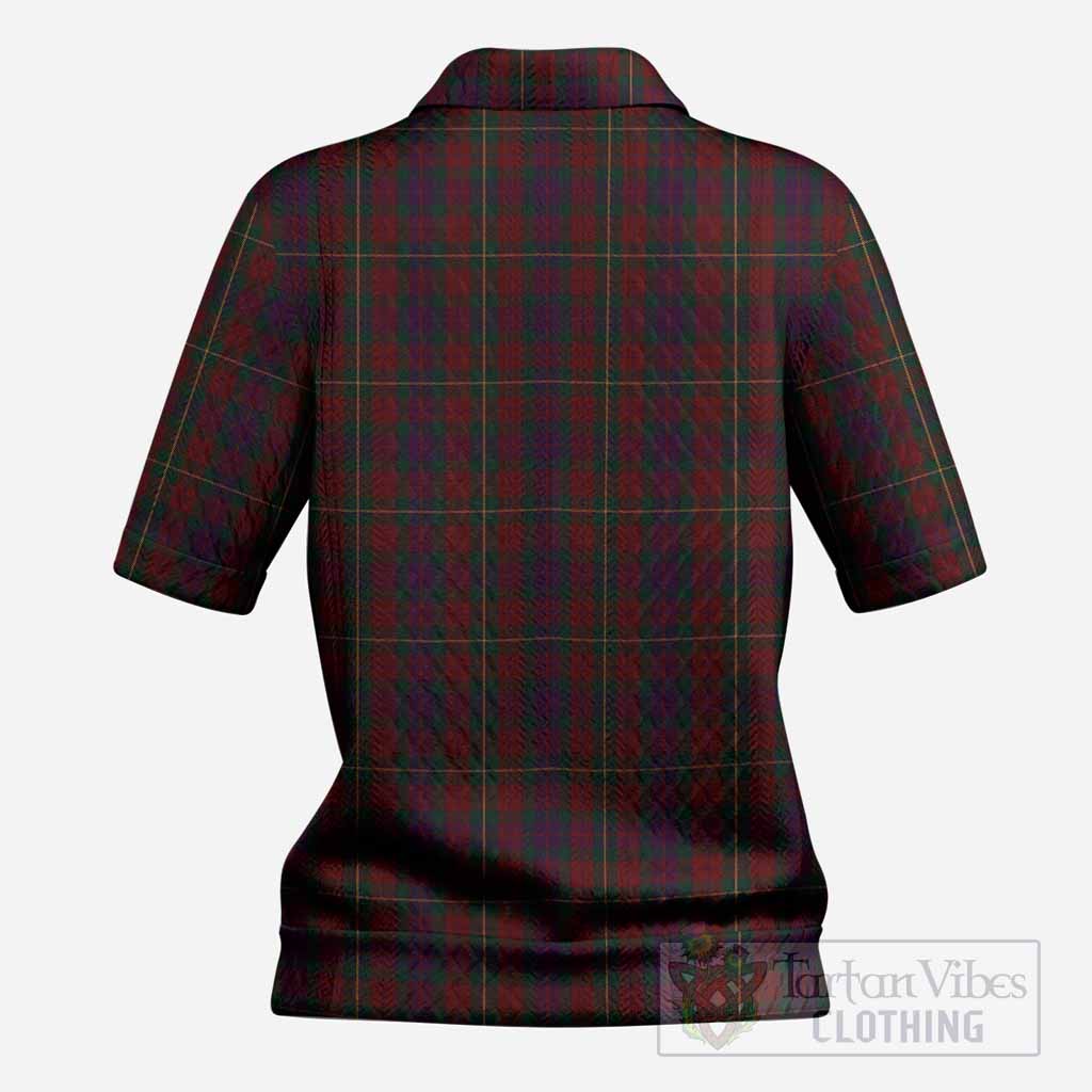 Clare County Ireland Tartan Women’s Polo Sweater Top