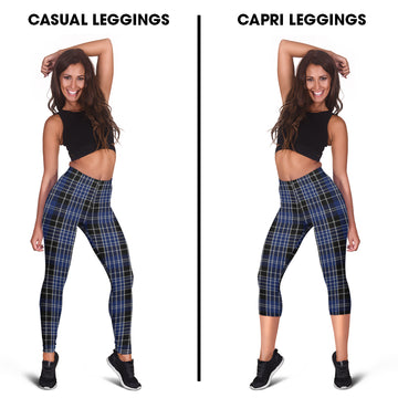 Clark (Clarke) Tartan Womens Leggings