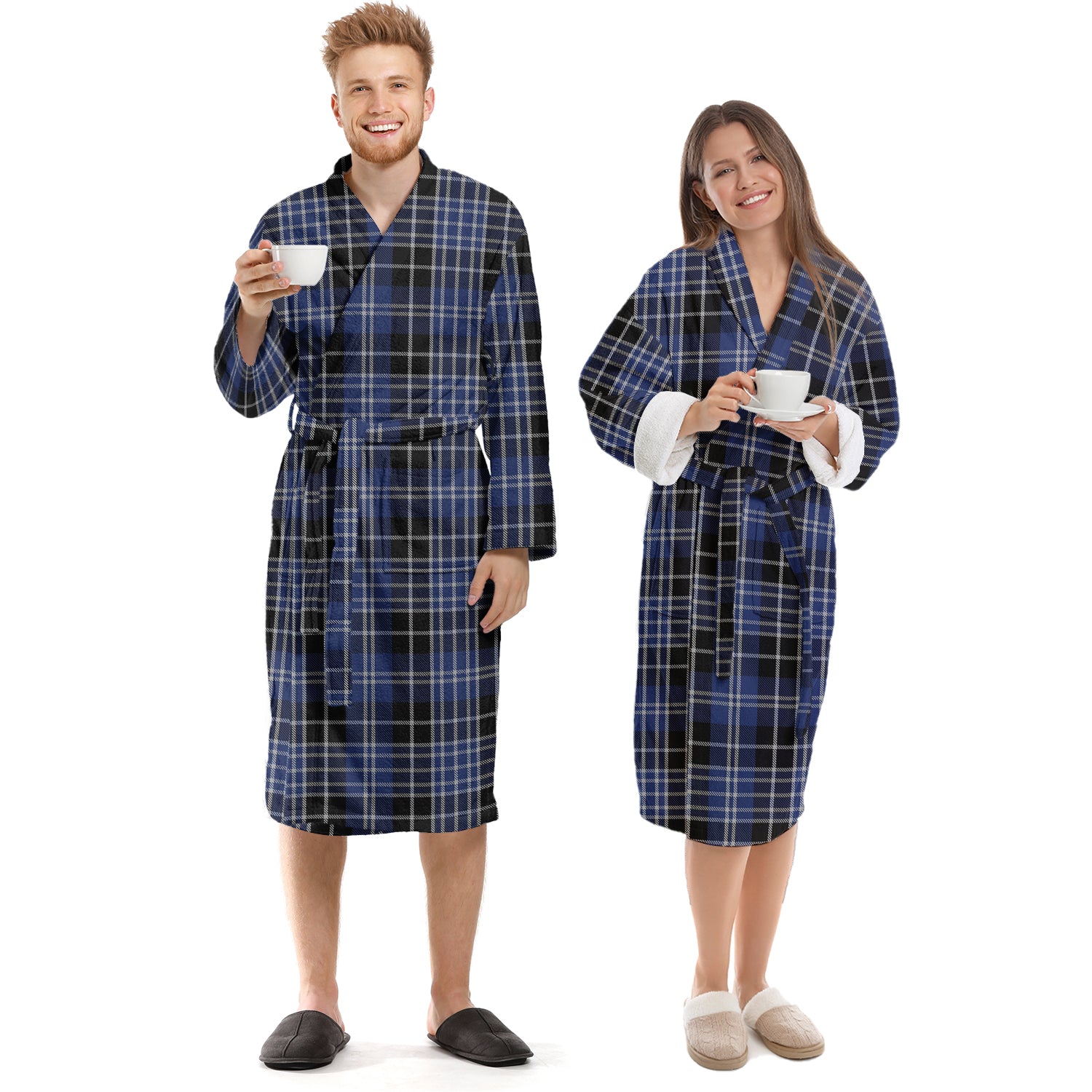 Clark (Clarke) Tartan Bathrobe Unisex S - Tartan Vibes Clothing