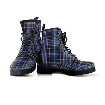 Clark (Clarke) Tartan Leather Boots