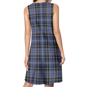 Clark (Clarke) Tartan Womens Casual Dresses