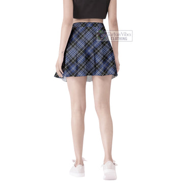 Clark Tartan Women's Plated Mini Skirt