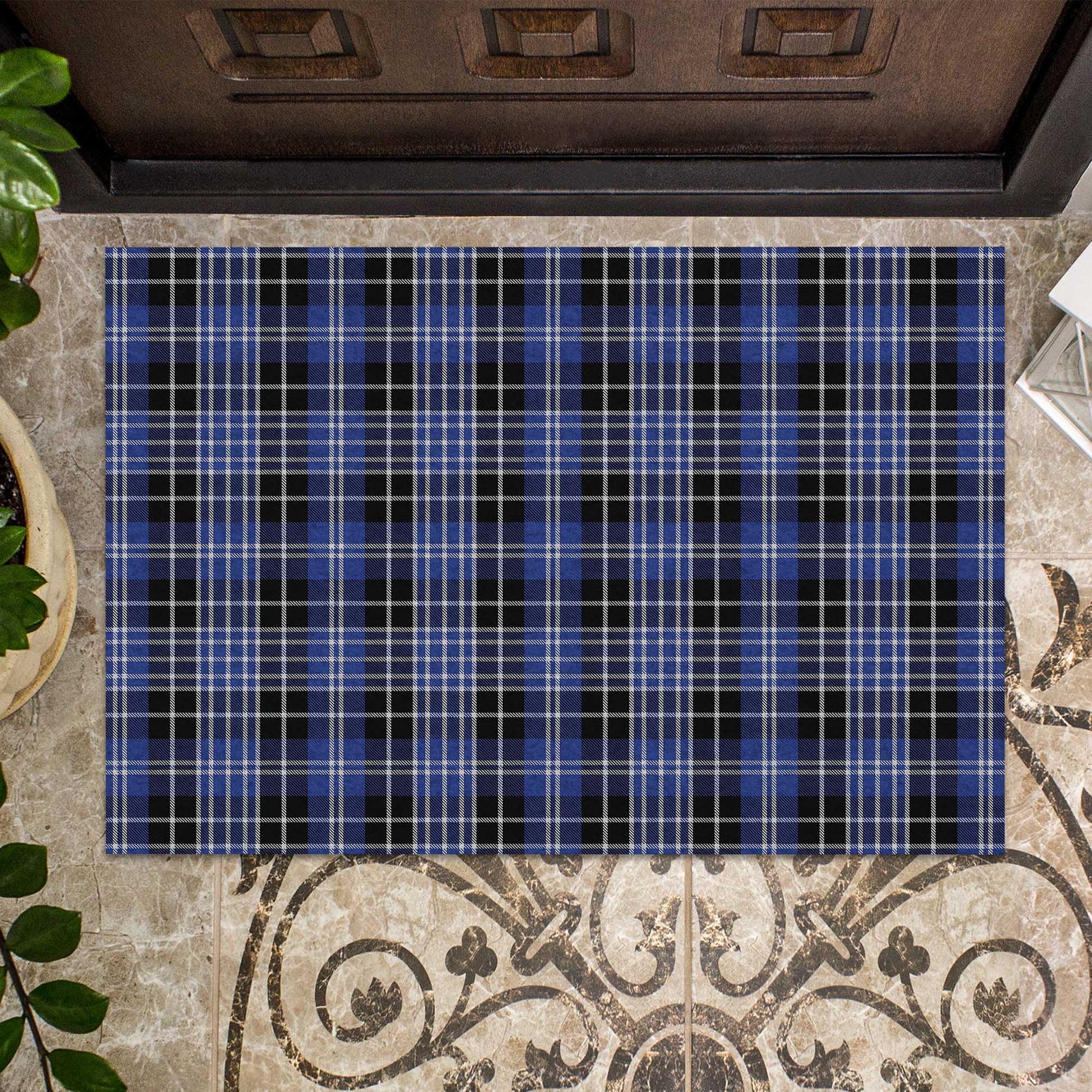Clark Tartan Door Mat - Tartanvibesclothing