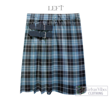 Clark Ancient Tartan Men's Pleated Skirt - Fashion Casual Retro Scottish Kilt Style