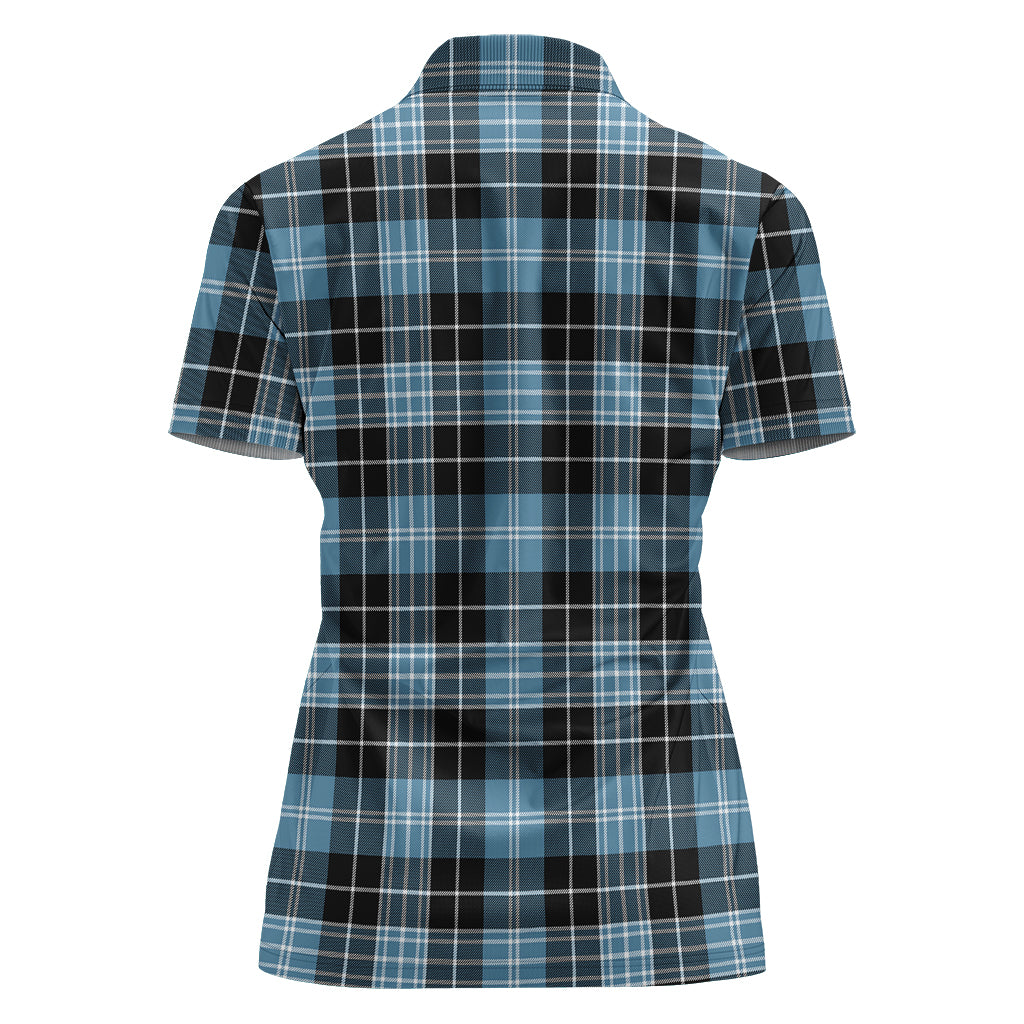 clark-ancient-tartan-polo-shirt-for-women
