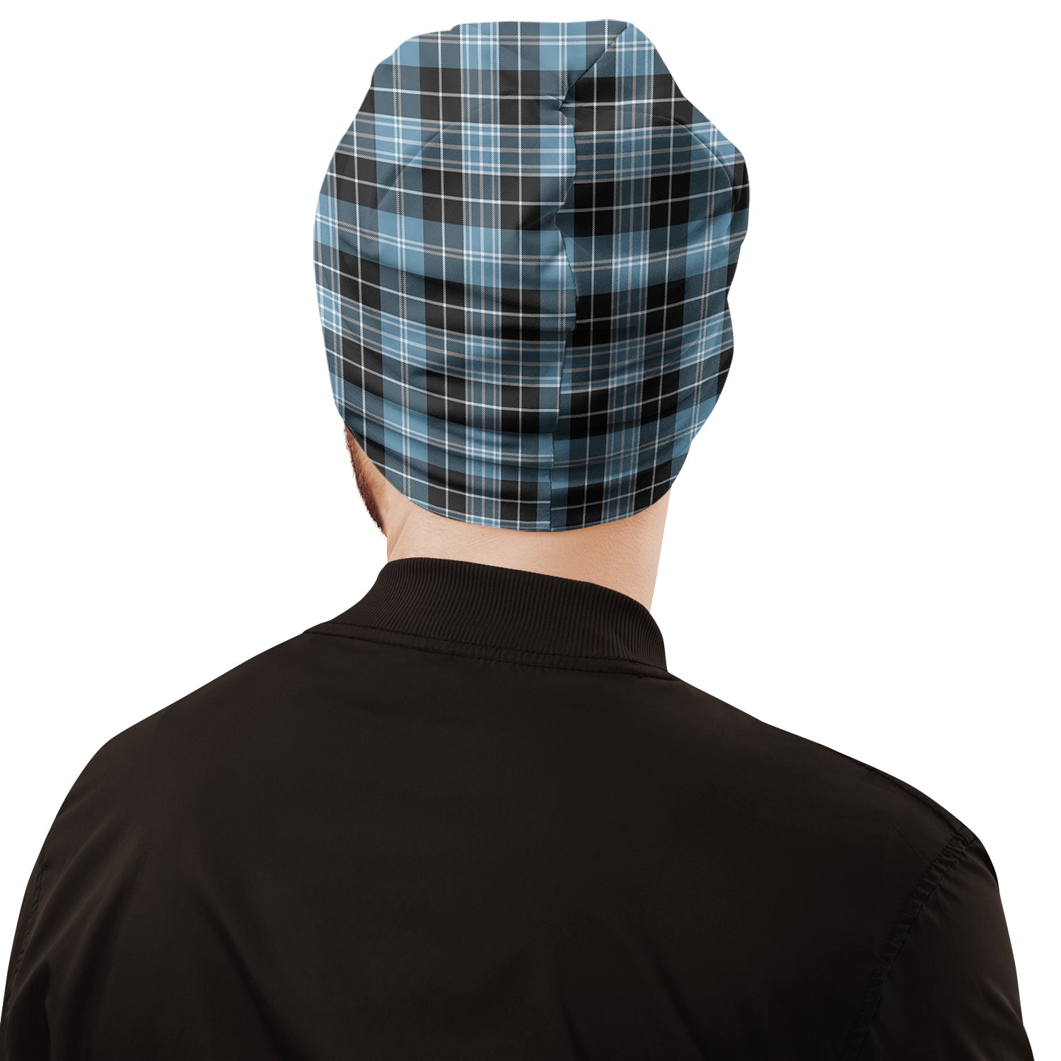 clark-ancient-tartan-beanies-hat-with-family-crest