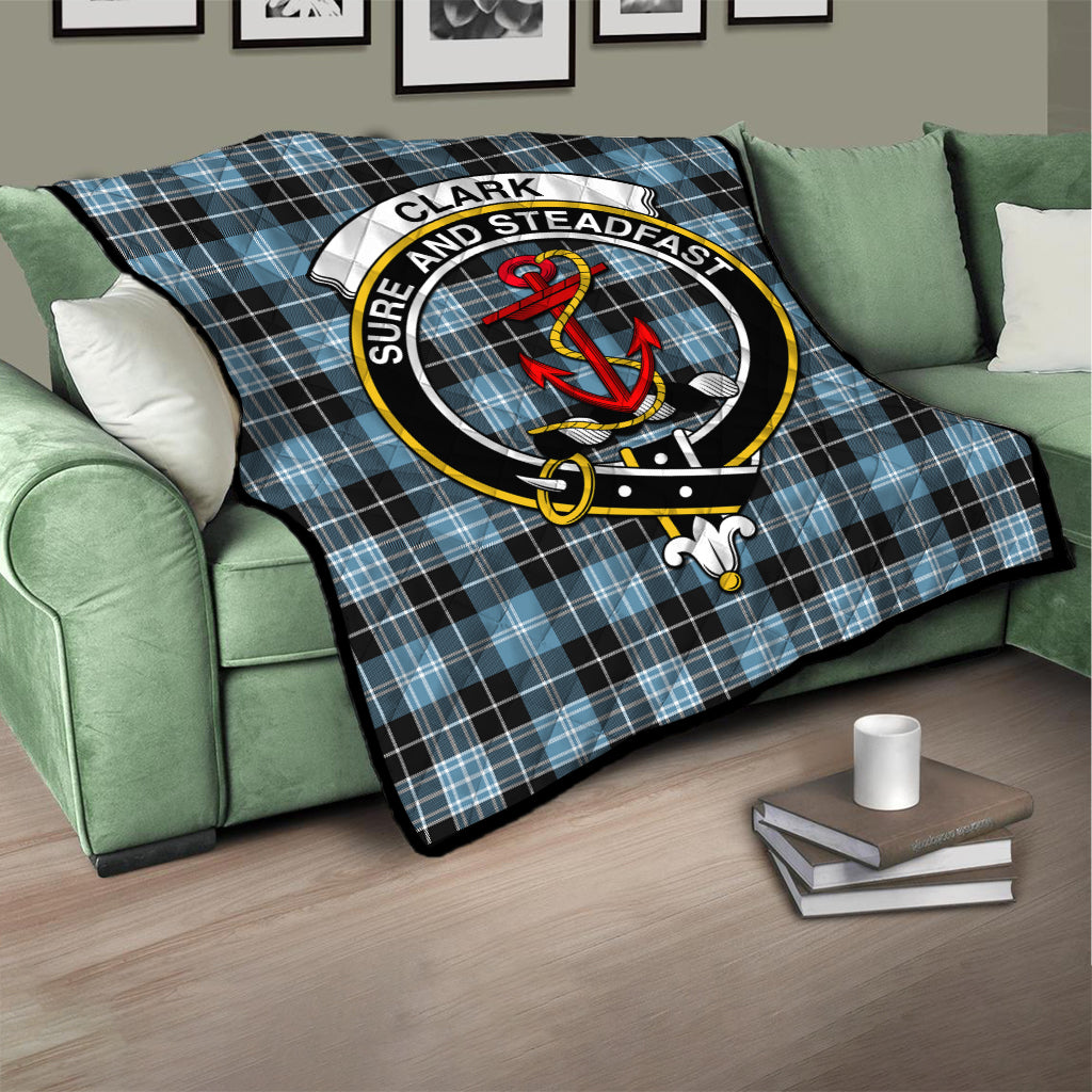 clark-ancient-tartan-quilt-with-family-crest