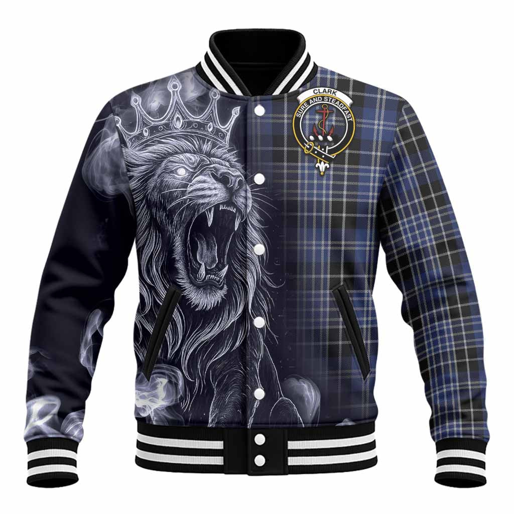 Clark (Clarke) Tartan Baseball Jacket Roaring Lion Heritage