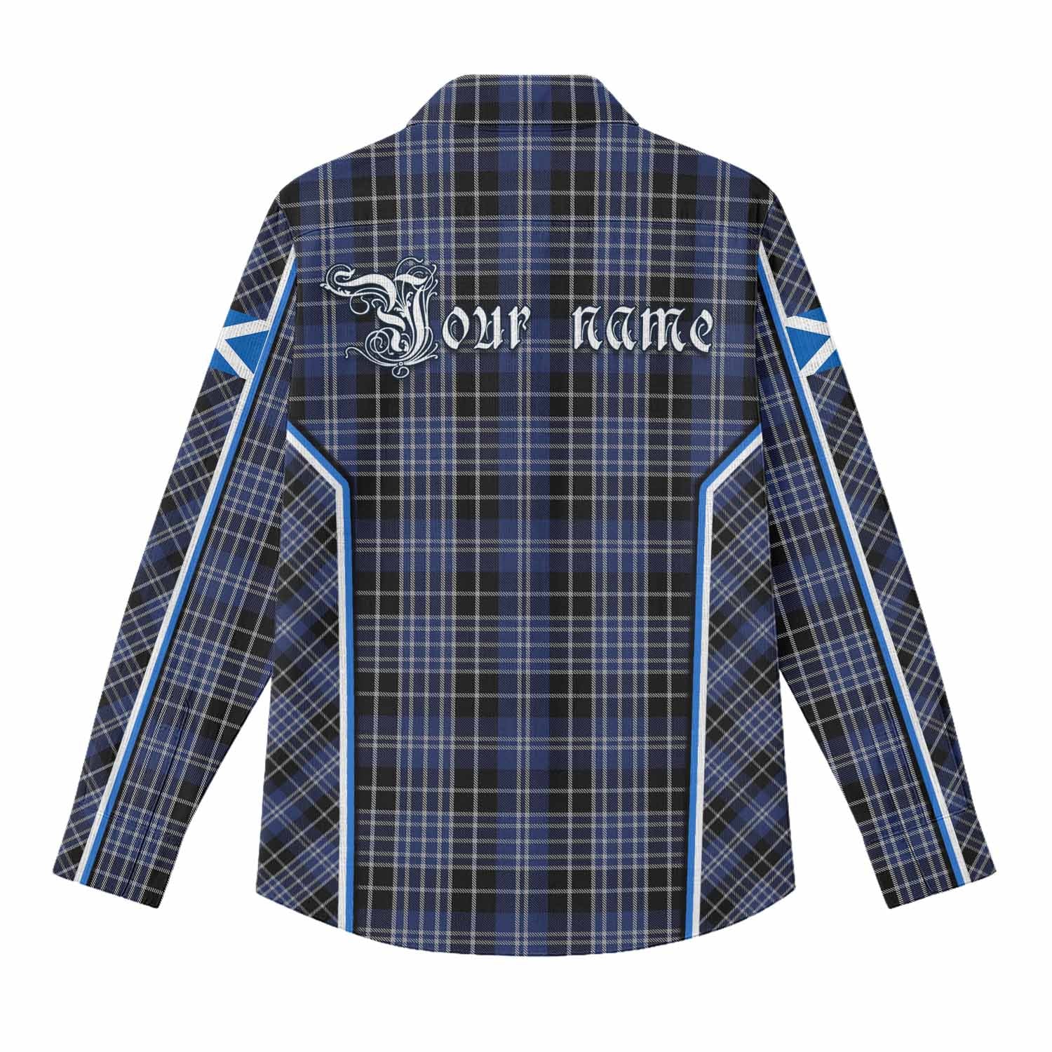 Clark (Clarke) Tartan Crest Women Casual Shirt Scotland Coat of Arm Flag Style - Tartan Vibes Clothing
