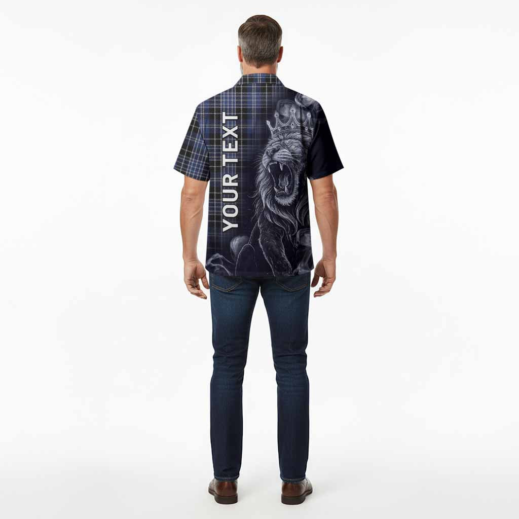 Clark (Clarke) Tartan Hawaiian Shirt Roaring Lion Heritage