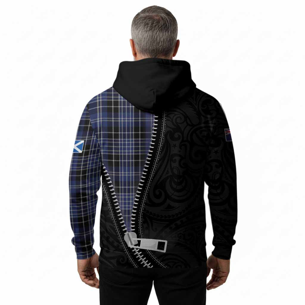 Clark (Clarke) Tartan Hoodie New Zealand Pattern Unique Zipper Stylized