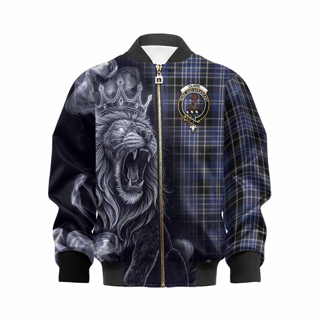Clark (Clarke) Tartan Kid Bomber Jacket Roaring Lion Heritage