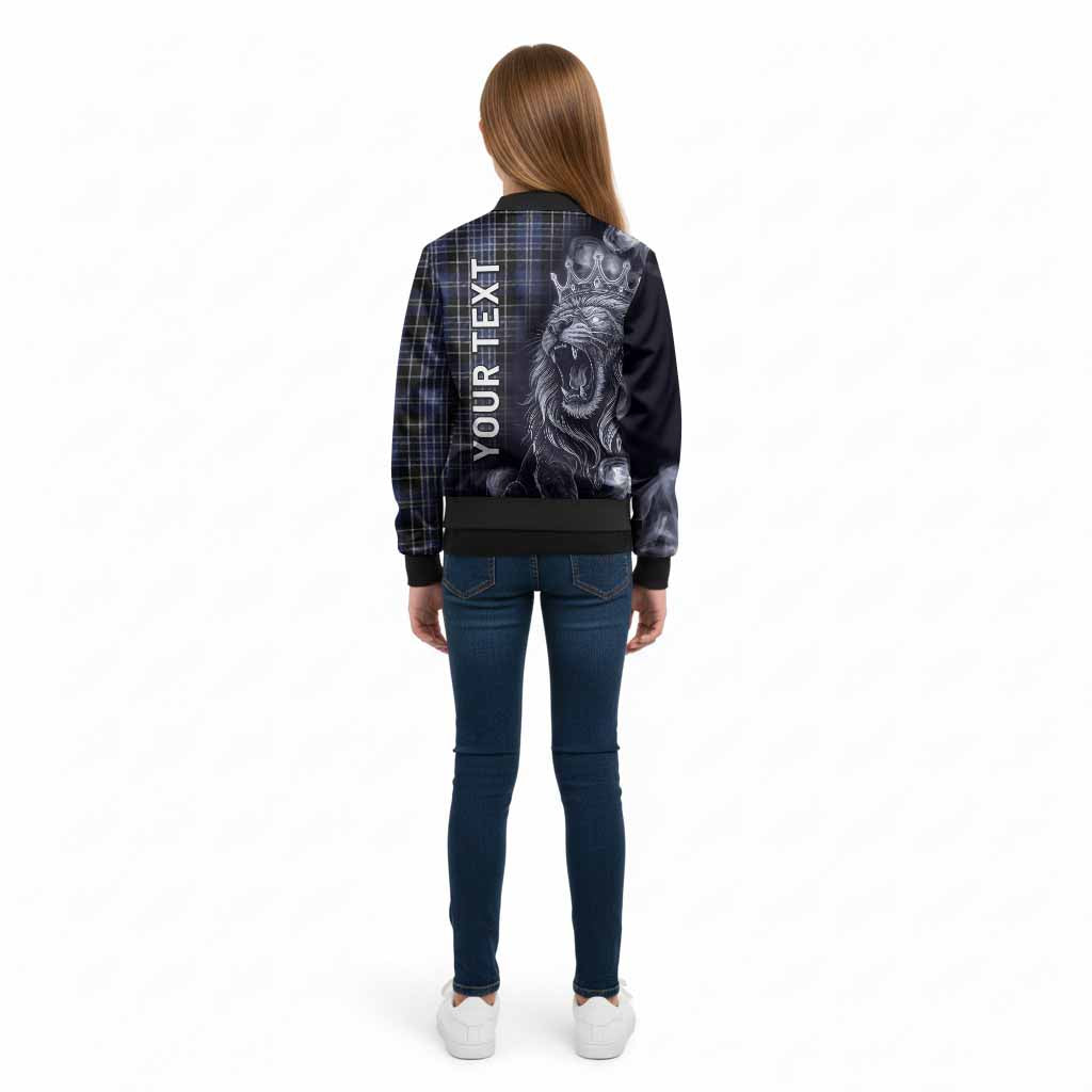 Clark (Clarke) Tartan Kid Bomber Jacket Roaring Lion Heritage