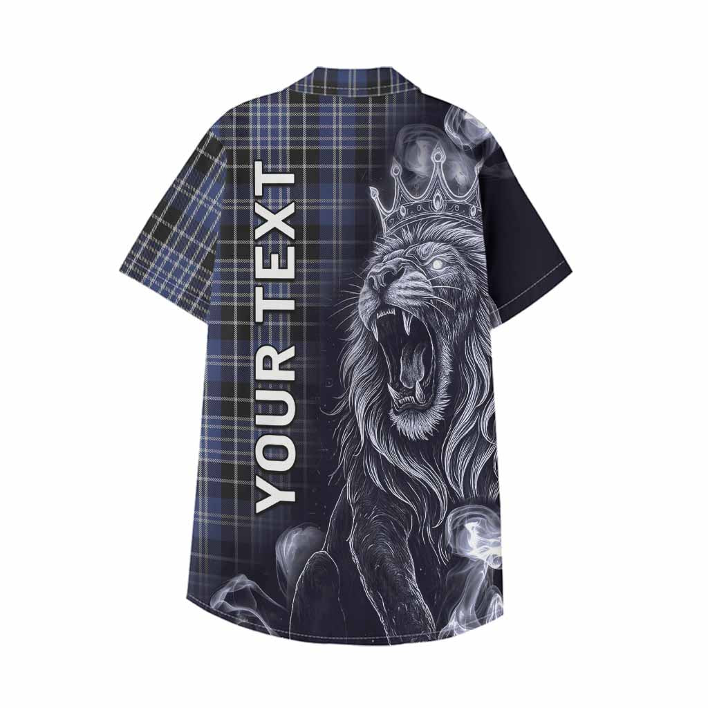 Clark (Clarke) Tartan Kid Hawaiian Shirt Roaring Lion Heritage