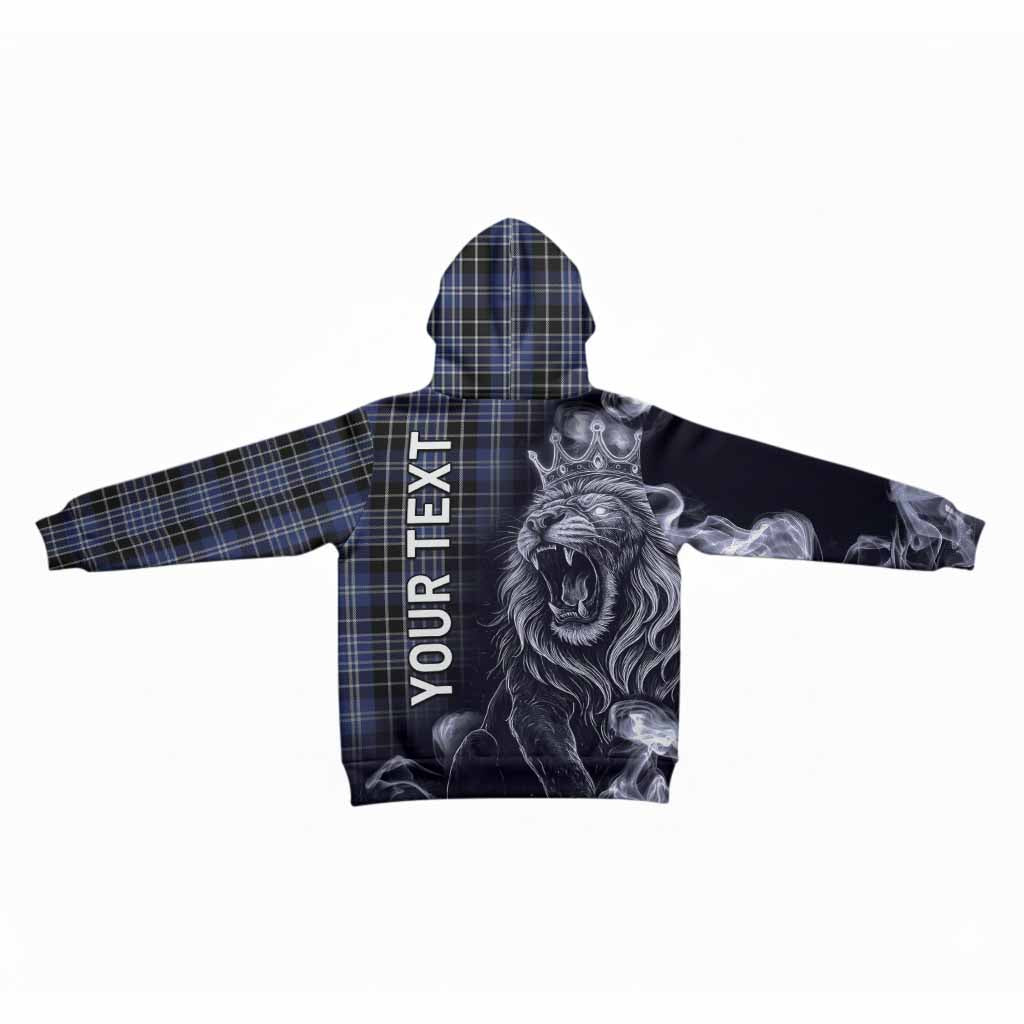 Clark (Clarke) Tartan Kid Hoodie Roaring Lion Heritage