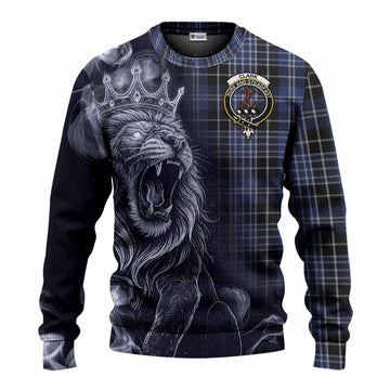 Clark (Clarke) Tartan Knitted Sweater Roaring Lion Heritage