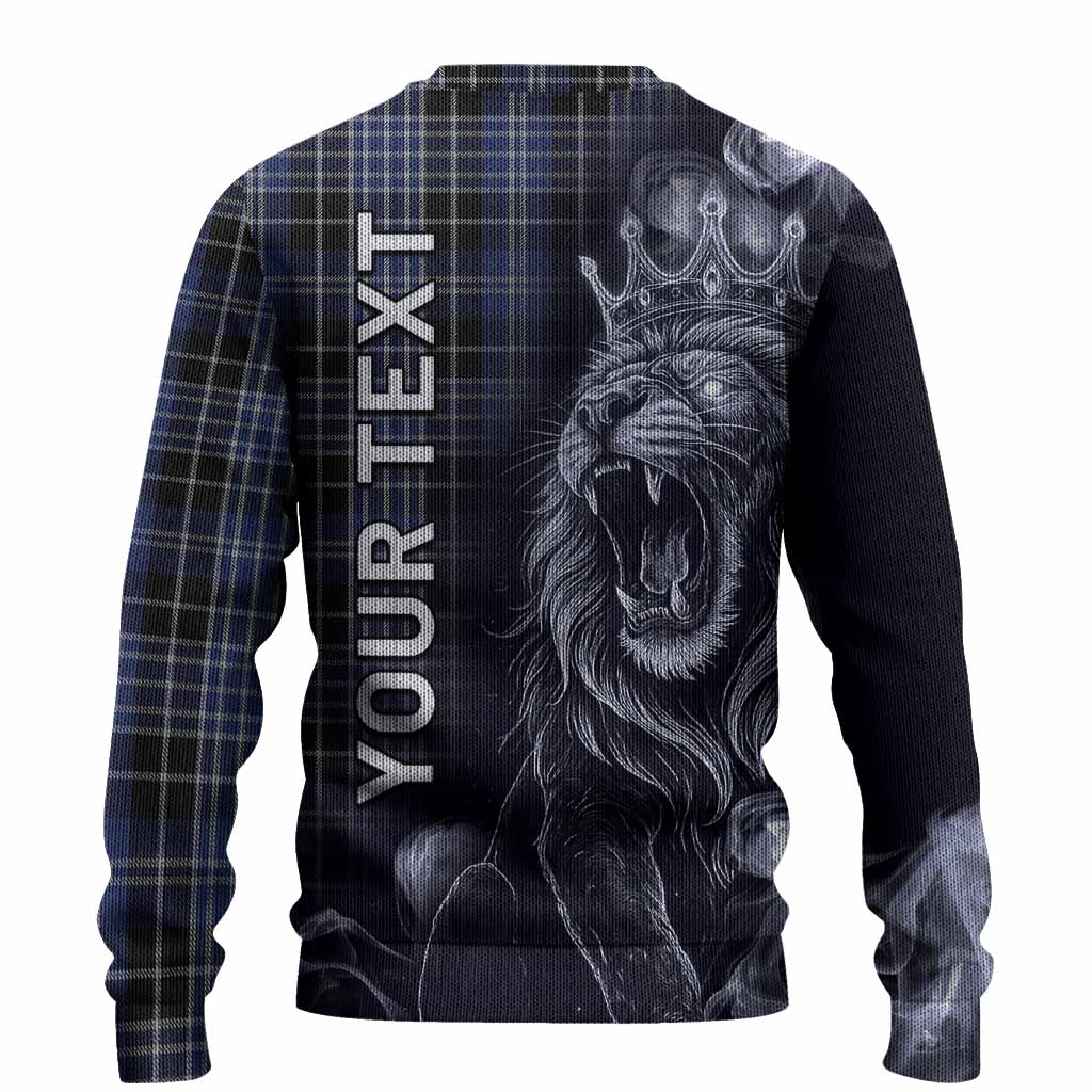 Clark (Clarke) Tartan Knitted Sweater Roaring Lion Heritage