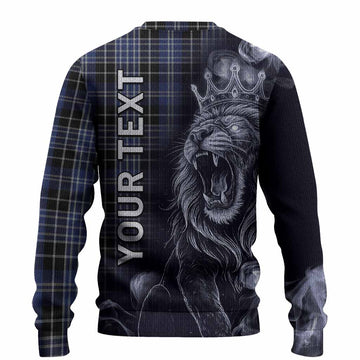 Clark (Clarke) Tartan Knitted Sweater Roaring Lion Heritage