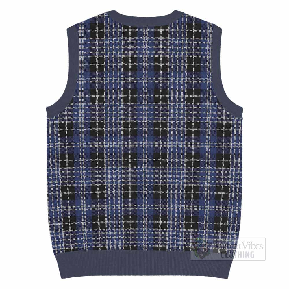 Clark (Clarke) Tartan Knitted V-Neck Vest - Tartan Vibes Clothing