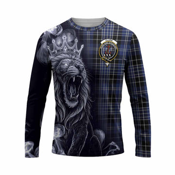 Clark (Clarke) Tartan Long Sleeve T-Shirt Roaring Lion Heritage