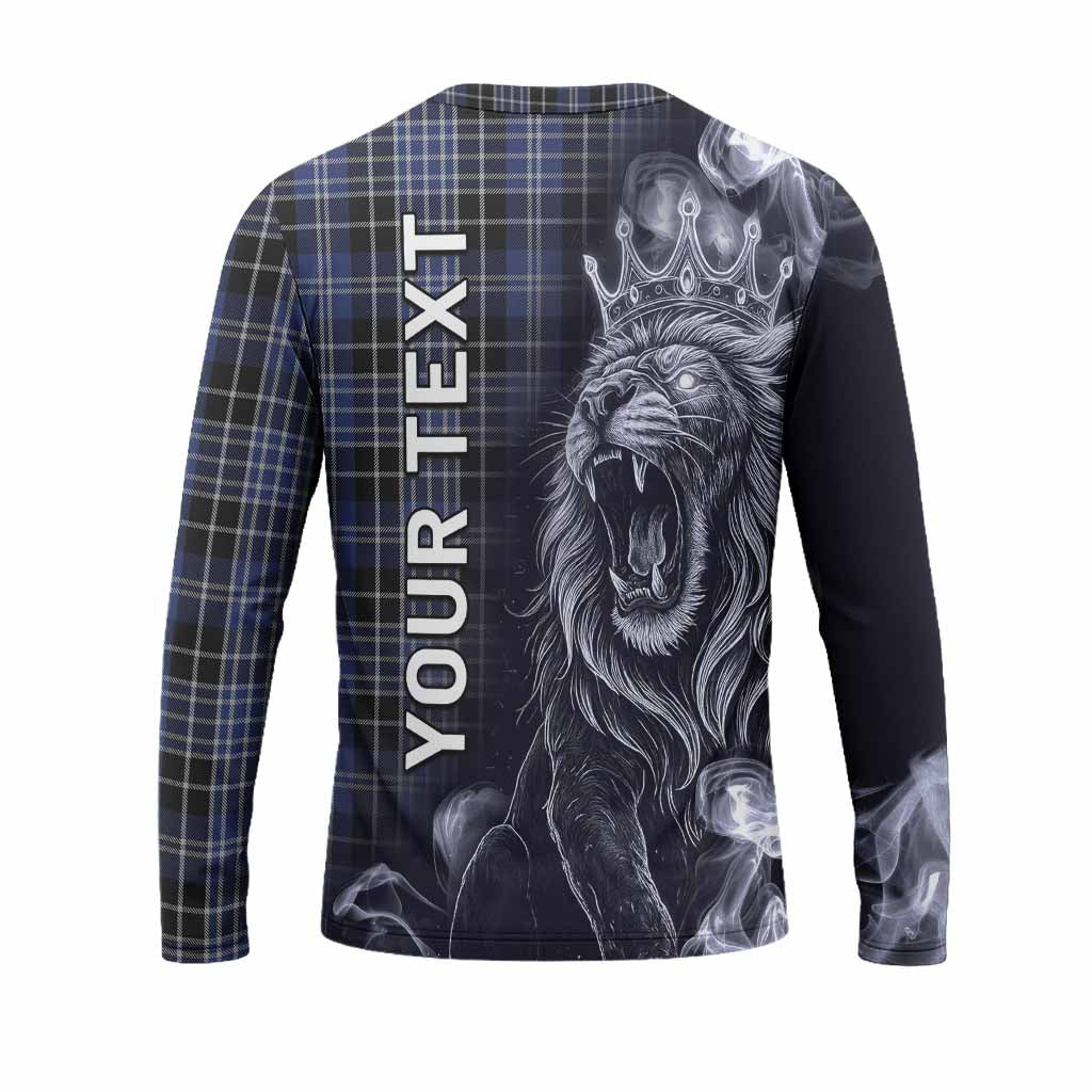 Clark (Clarke) Tartan Long Sleeve T-Shirt Roaring Lion Heritage