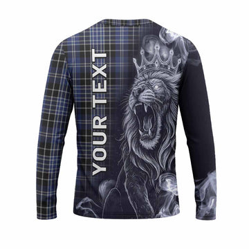 Clark (Clarke) Tartan Long Sleeve T-Shirt Roaring Lion Heritage
