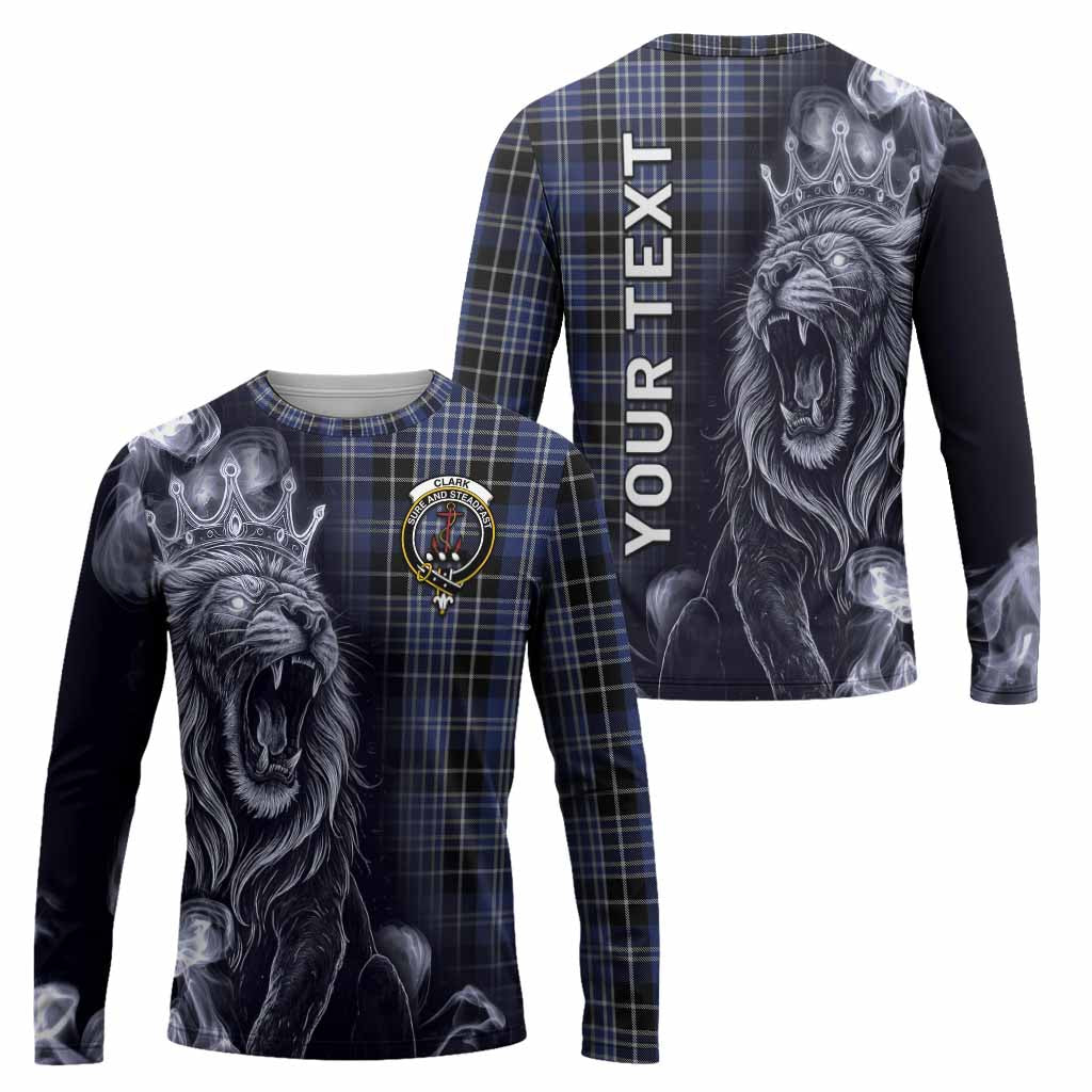 Clark (Clarke) Tartan Long Sleeve T-Shirt Roaring Lion Heritage