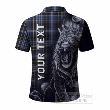 Clark (Clarke) Tartan Polo Shirt Roaring Lion Heritage