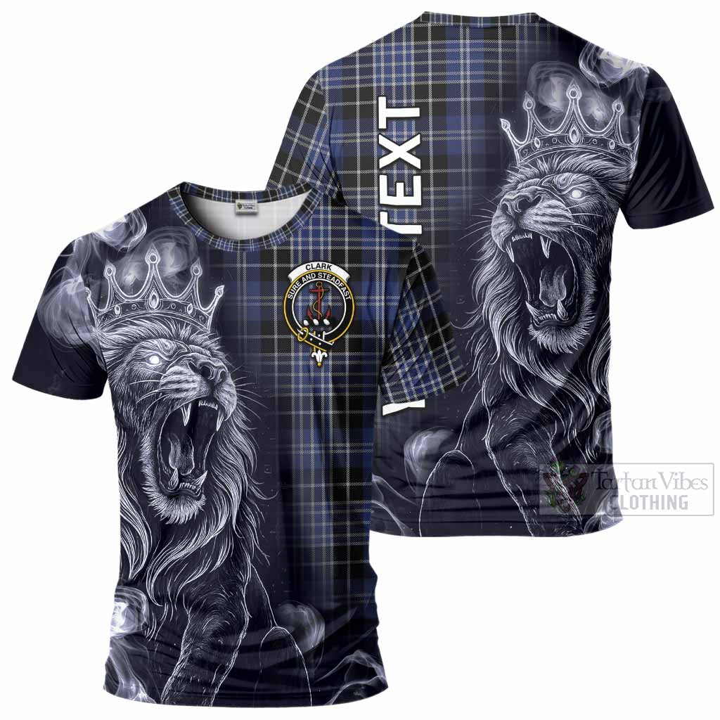 Clark (Clarke) Tartan T-Shirt Roaring Lion Heritage