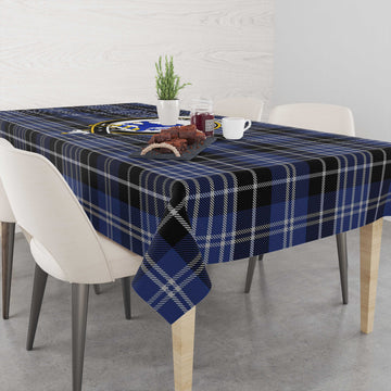 Clark (Lion) Tatan Tablecloth with Family Crest