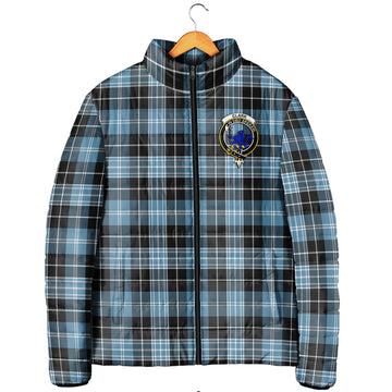 clark-lion-ancient-tartan-padded-jacket-with-family-crest