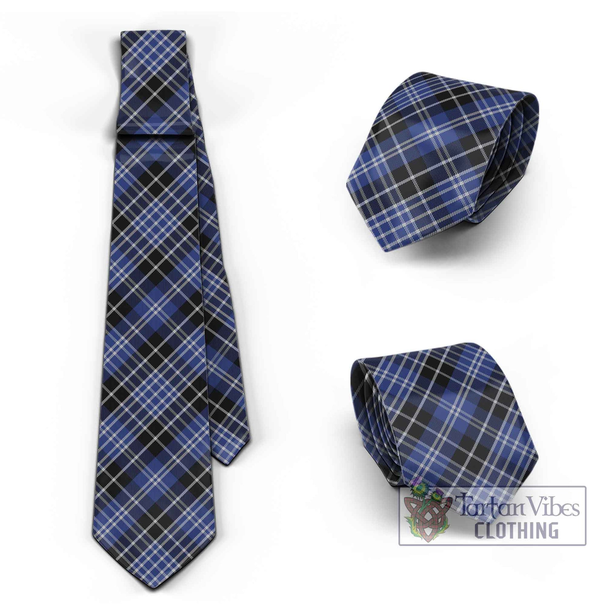 Clarke Tartan Classic Necktie Cross Style Necktie One Size - Tartan Vibes Clothing