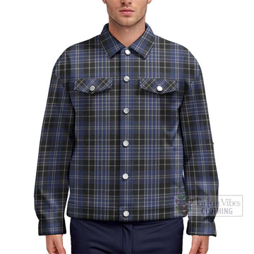 Clarke Tartan Unisex Lapel Cotton Jacket Unisex - Tartan Vibes Clothing