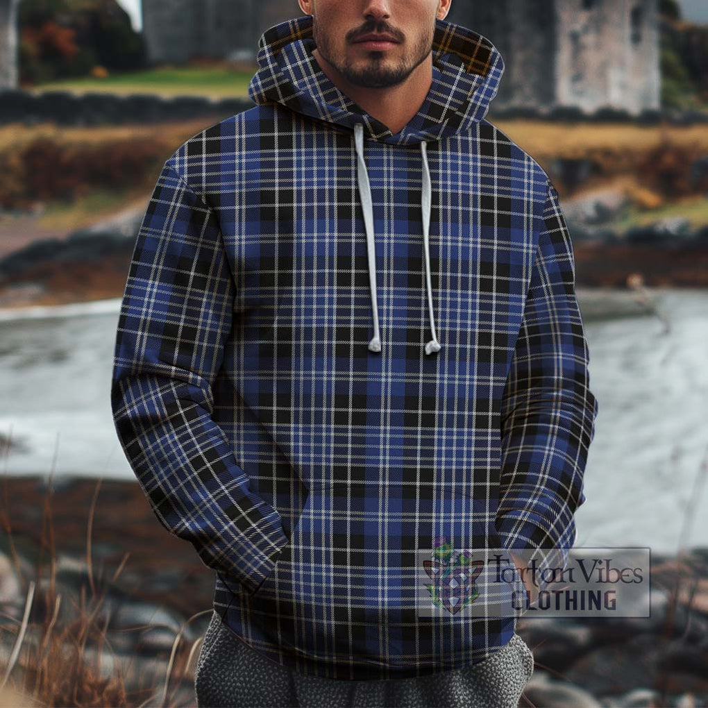 Clarke Tartan Cotton Hoodie Zip Hoodie - Tartan Vibes Clothing