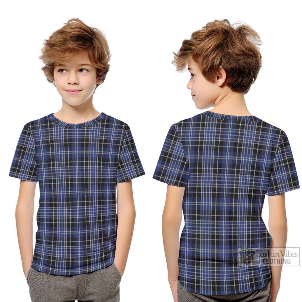 Clarke Tartan Kid T-Shirt Youth XL Size14 - Tartan Vibes Clothing